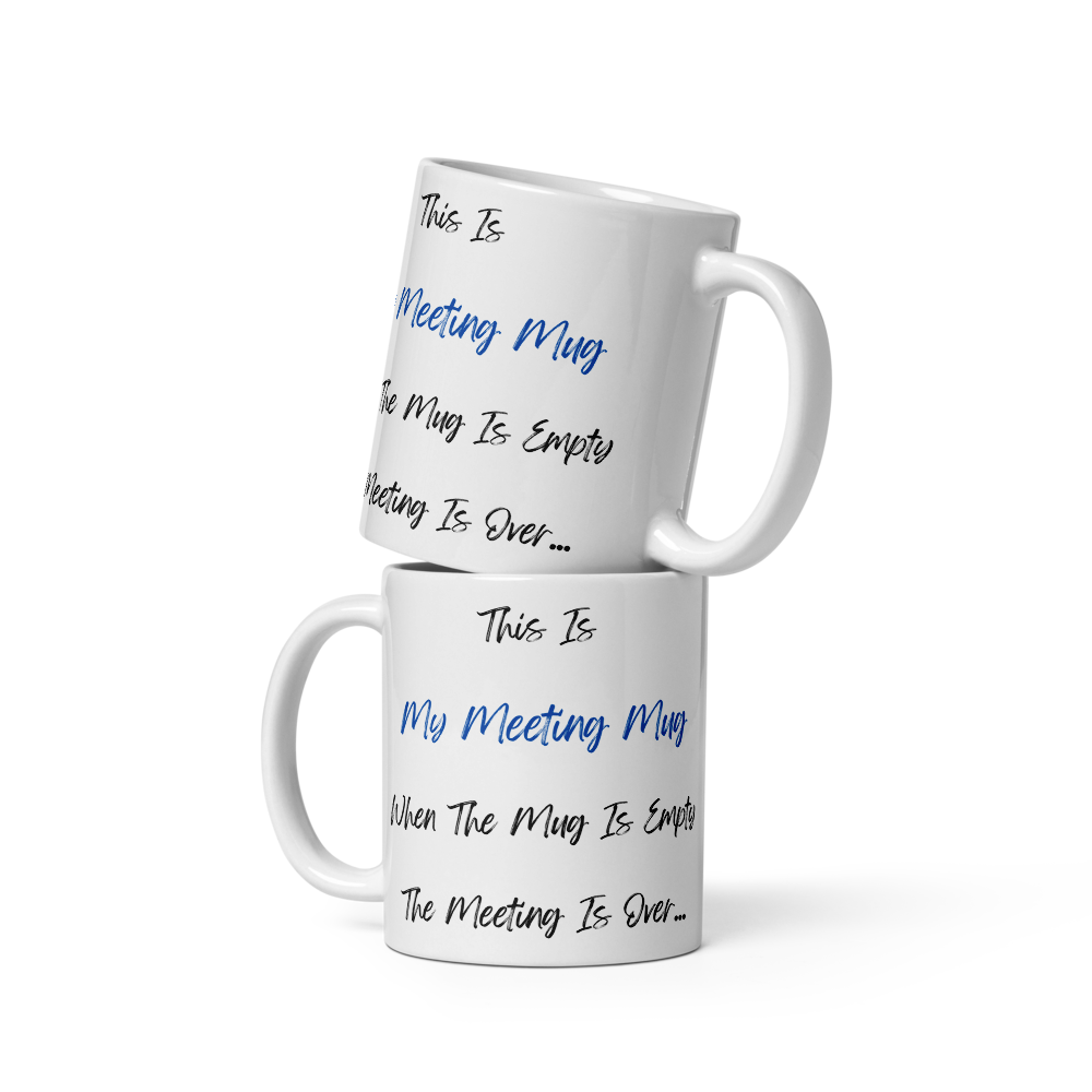 Meeting Mug - White Mug image 6