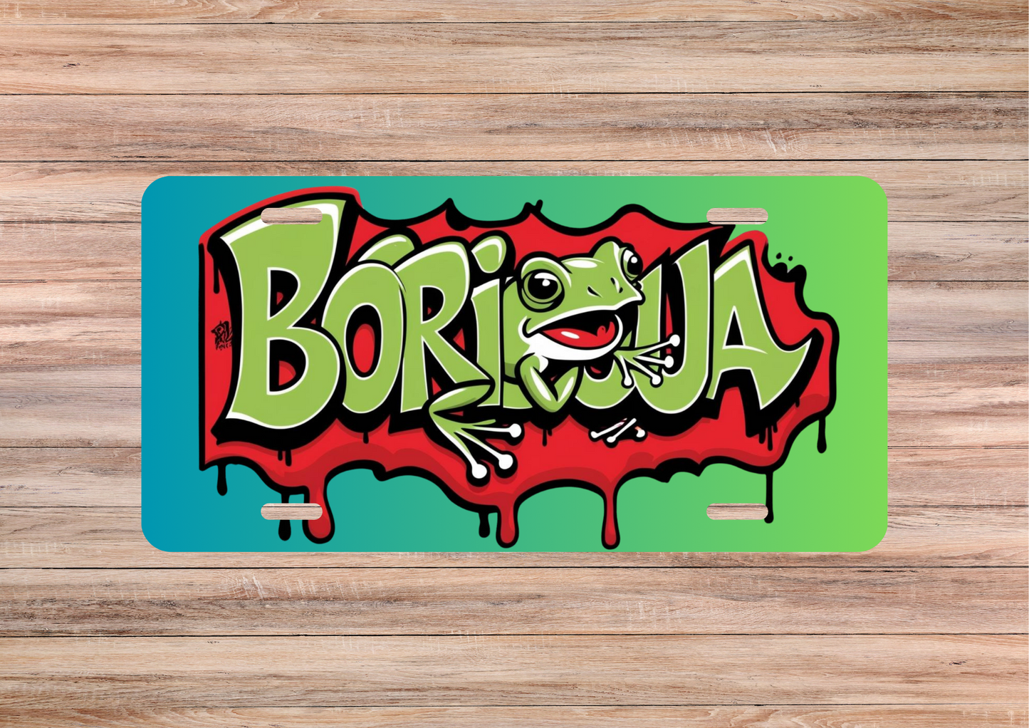 Boricua License Plate image 3