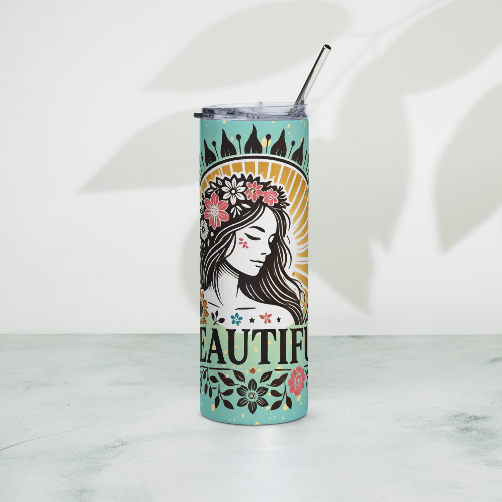 Woman, Beautiful Statement Tumbler image 5