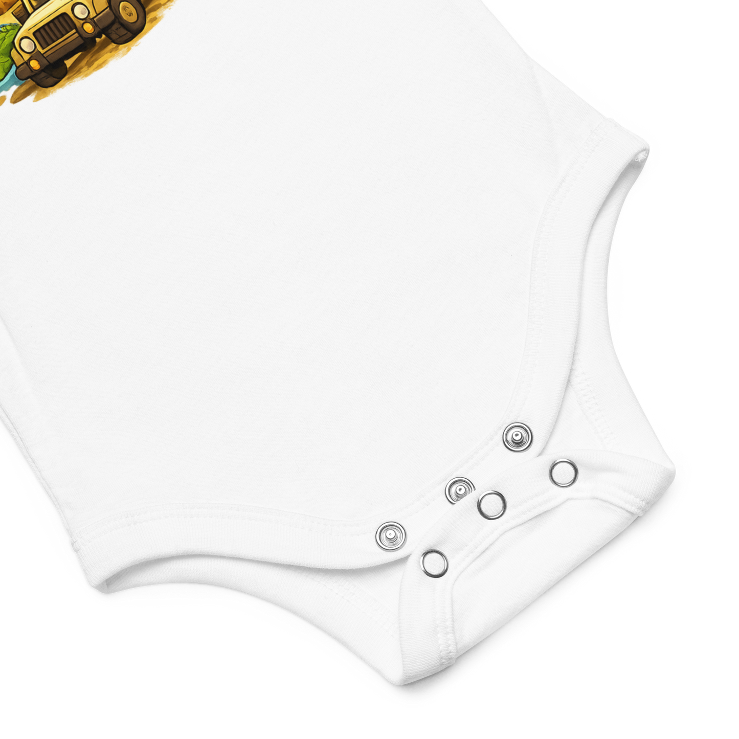 Little Explorer Safari Baby Onesie – Jungle Animals Infant Bodysuit