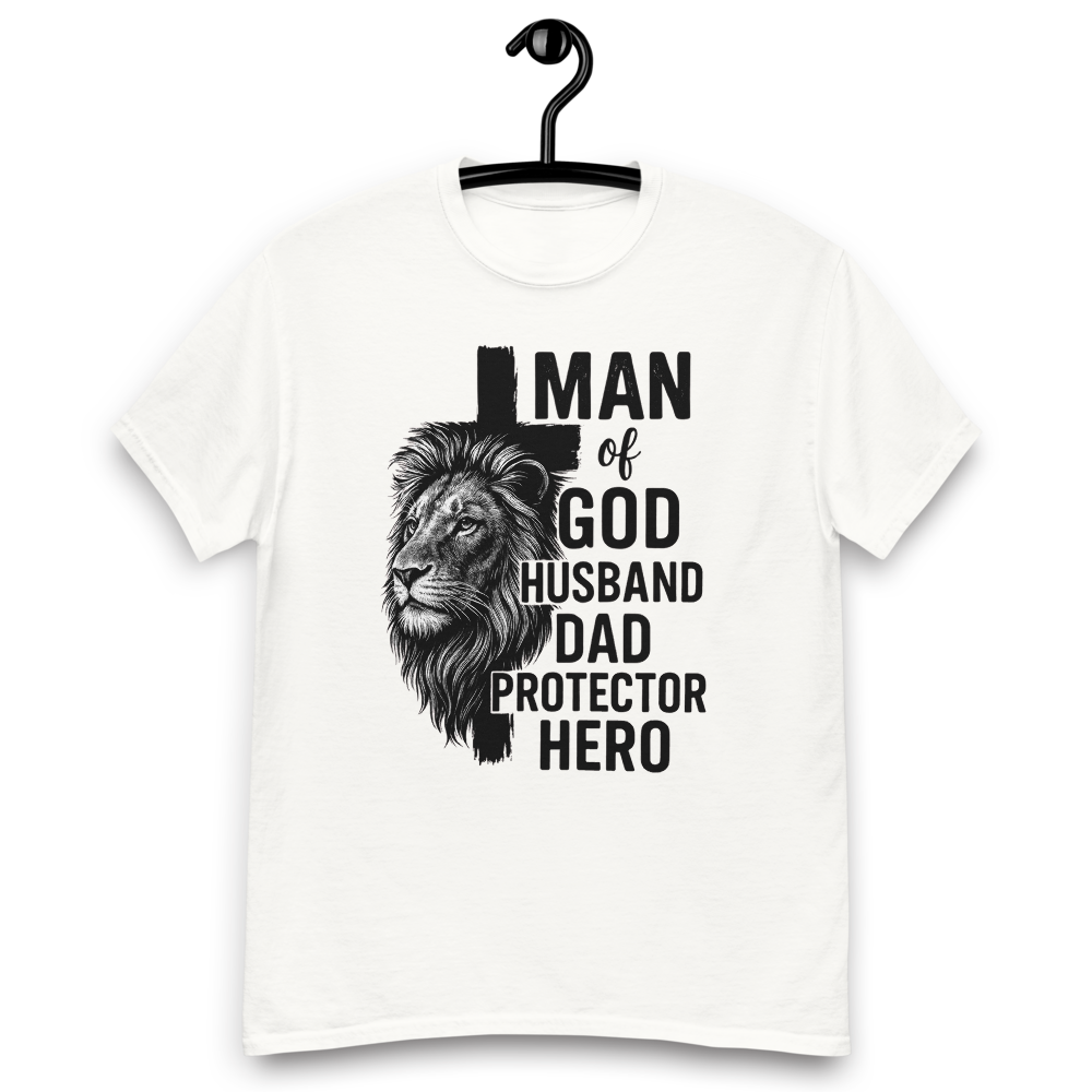 Classic Tee – "Man of God" Design image 7