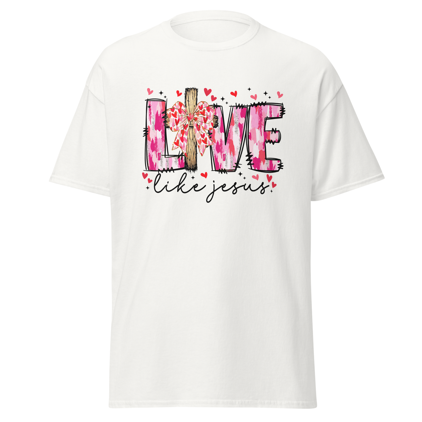 Love Like Jesus v.2 Valentine’s Day T-Shirt