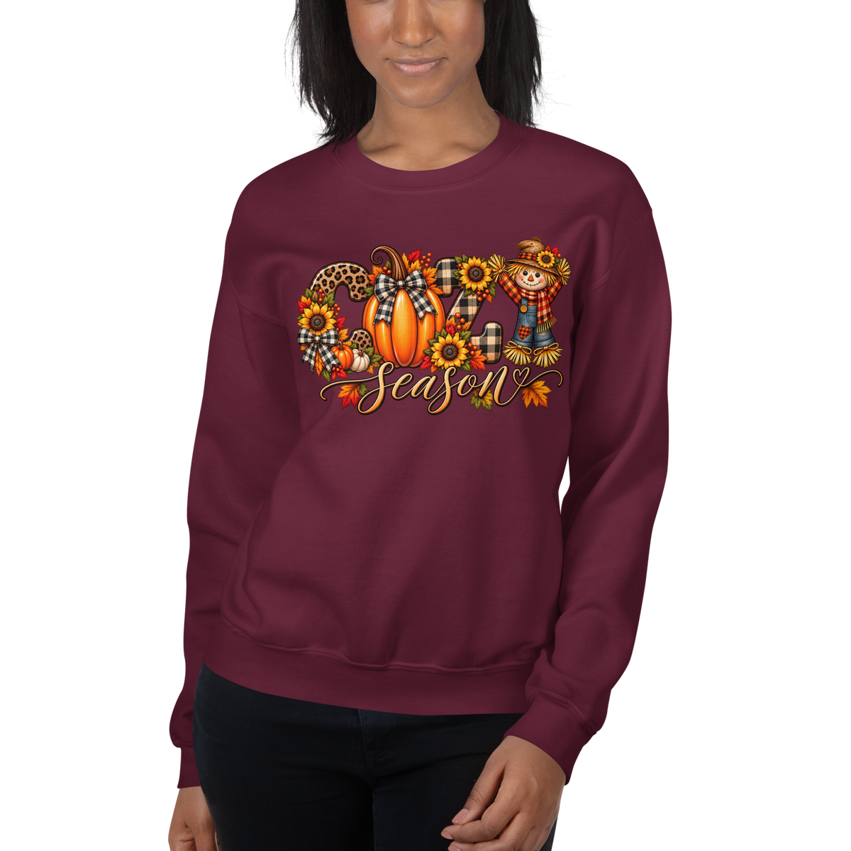 Cozy Season Fall Crewneck Sweatshirt