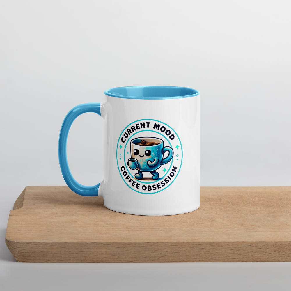 Coffee Obsession - Colored Mug image 1