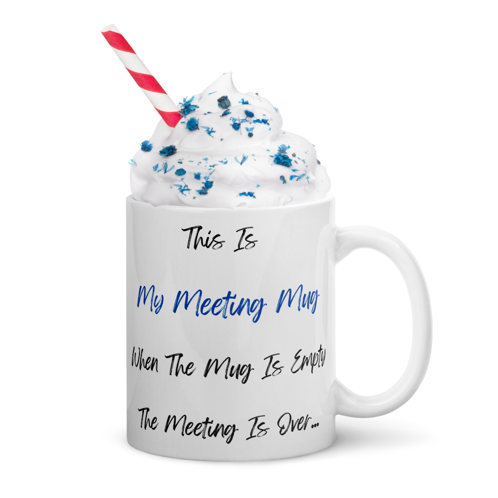Meeting Mug - White Mug image 1