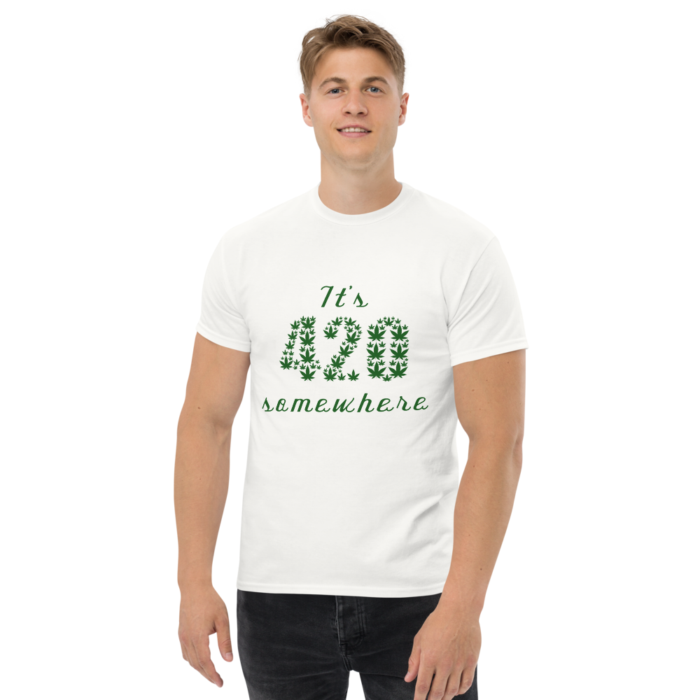 It's 420 Somewhere T-Shirt image 5