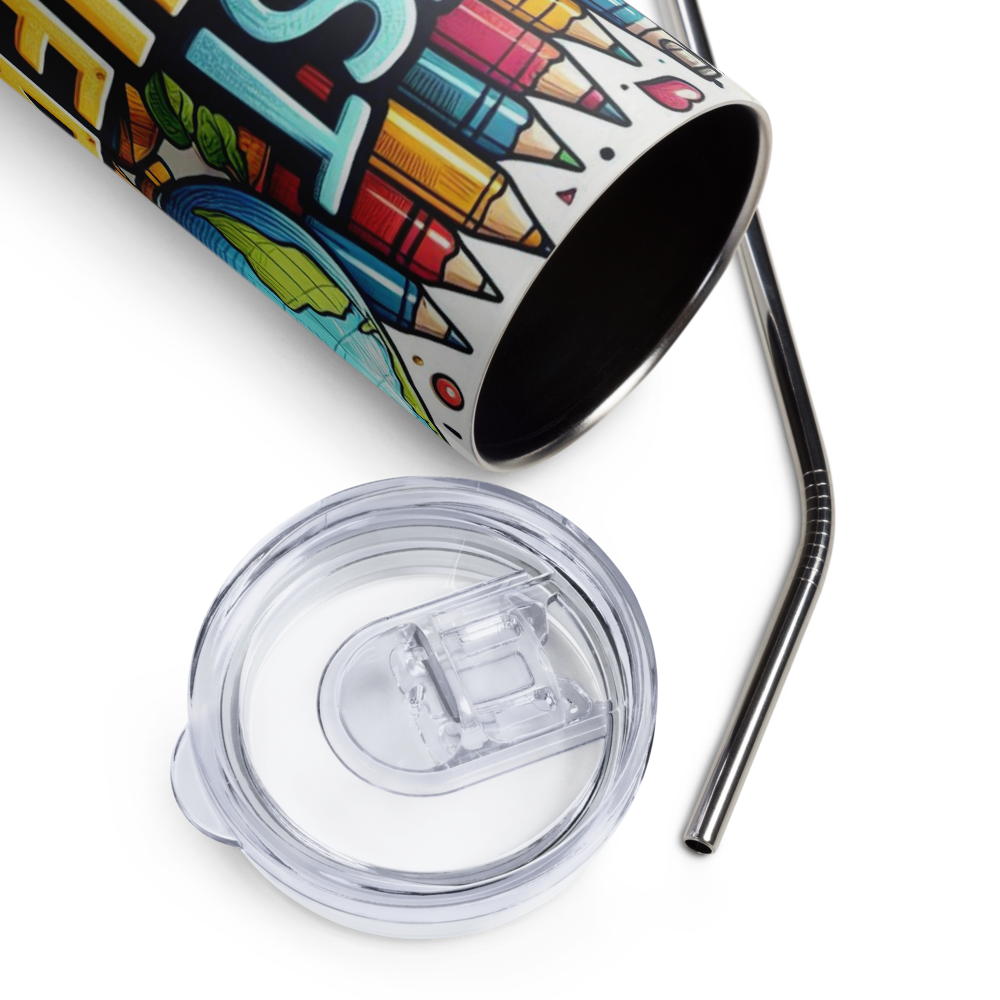 Best Teacher Ever Design Tumbler image 7
