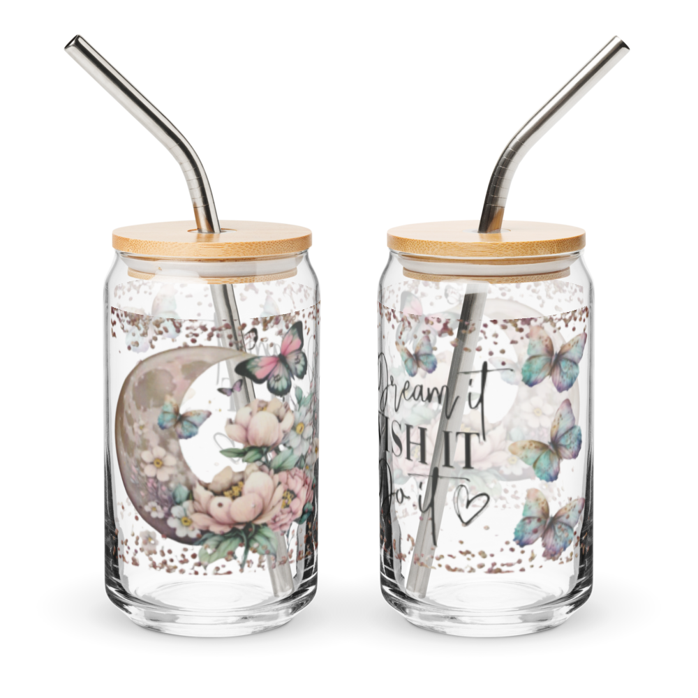 Dream It, Wish It, Do It Glass Cup w/Lid image 6