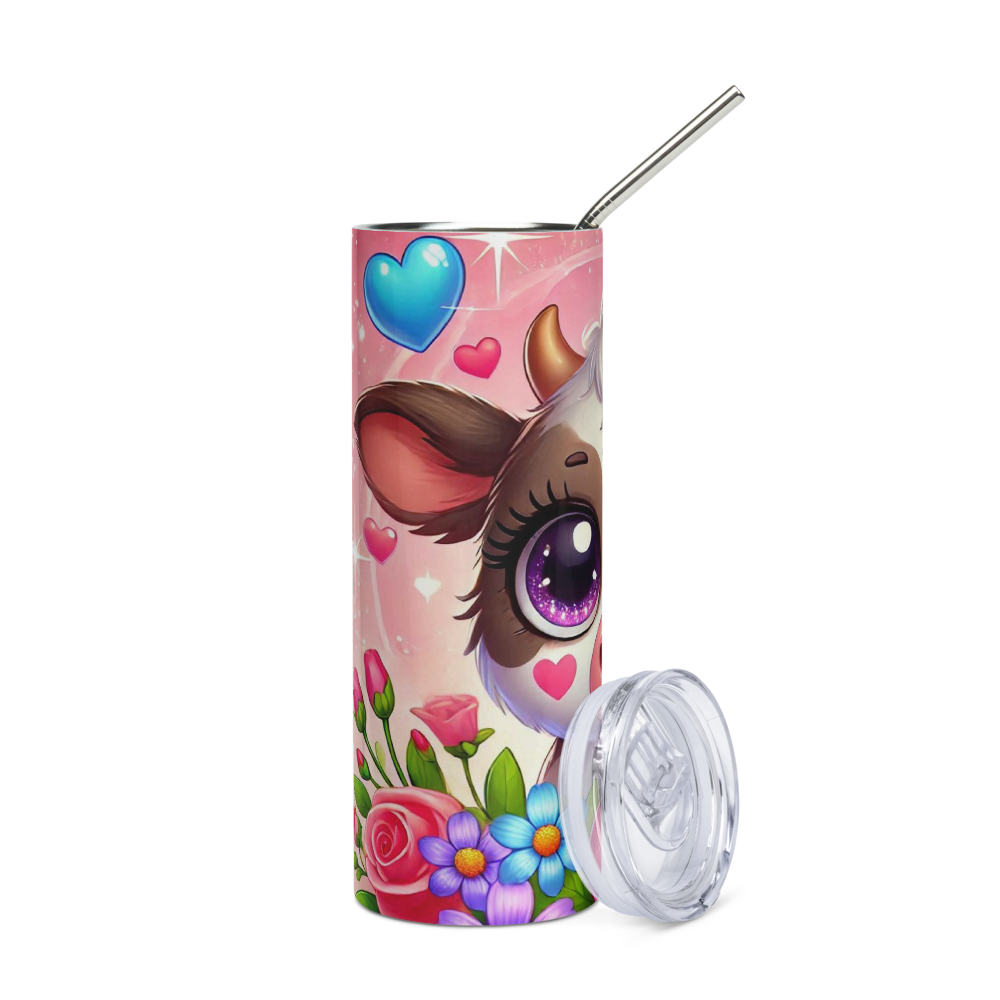 Calf With Heart Tumbler image 4