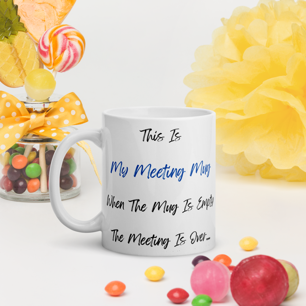 Meeting Mug - White Mug image 2