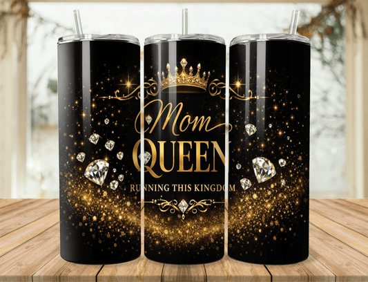 Mom Queen – Running This Kingdom” 20oz Tumbler