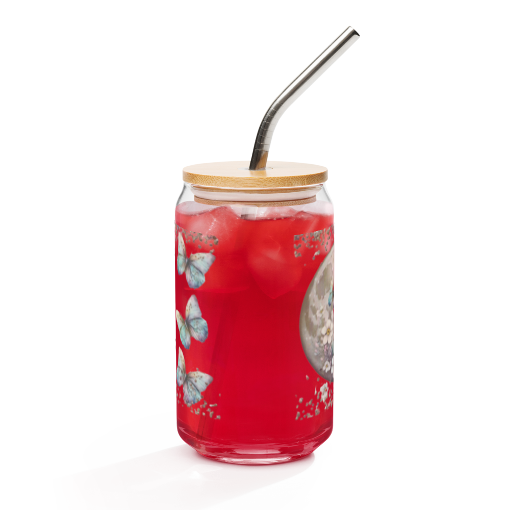Dream It, Wish It, Do It Glass Cup w/Lid image 2