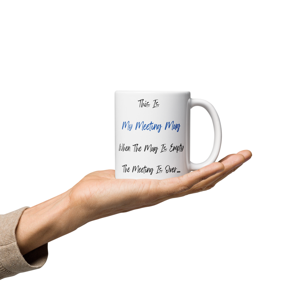 Meeting Mug - White Mug image 3