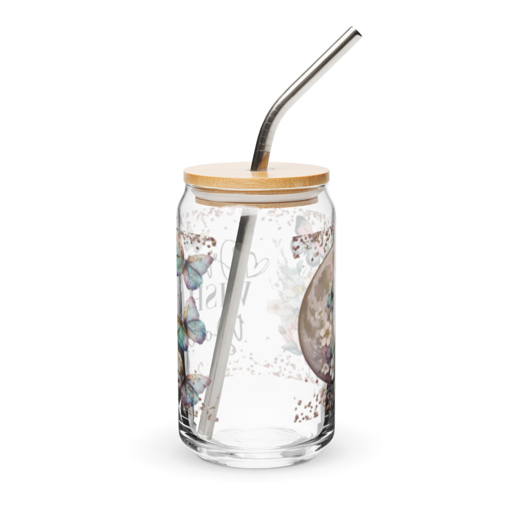 Dream It, Wish It, Do It Glass Cup w/Lid image 5