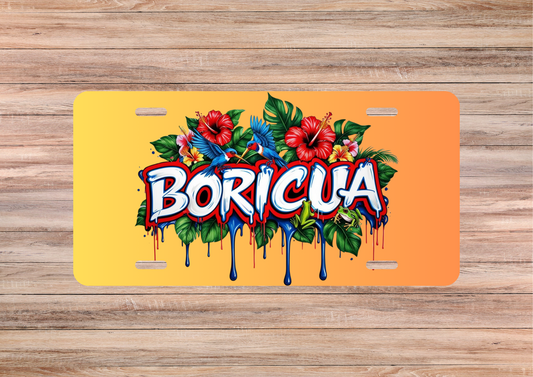 Boricua License Plate image 0