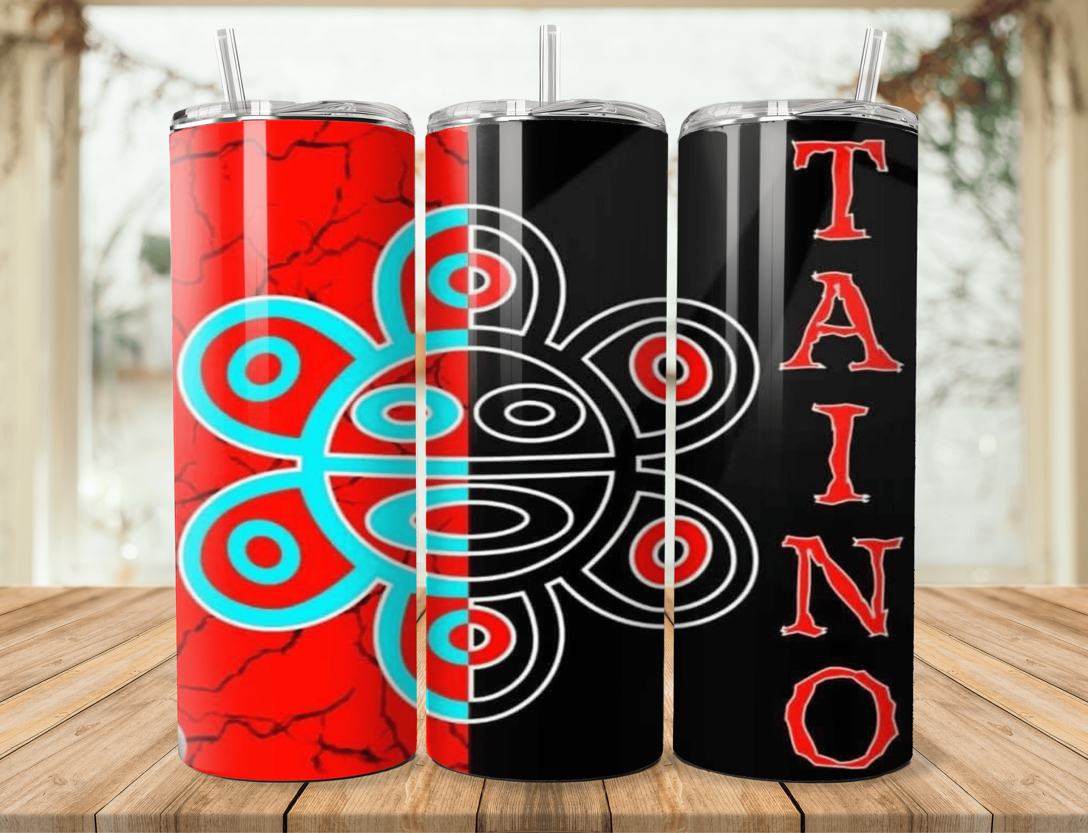 Tumbler Diseño Puerto Rico – 20oz