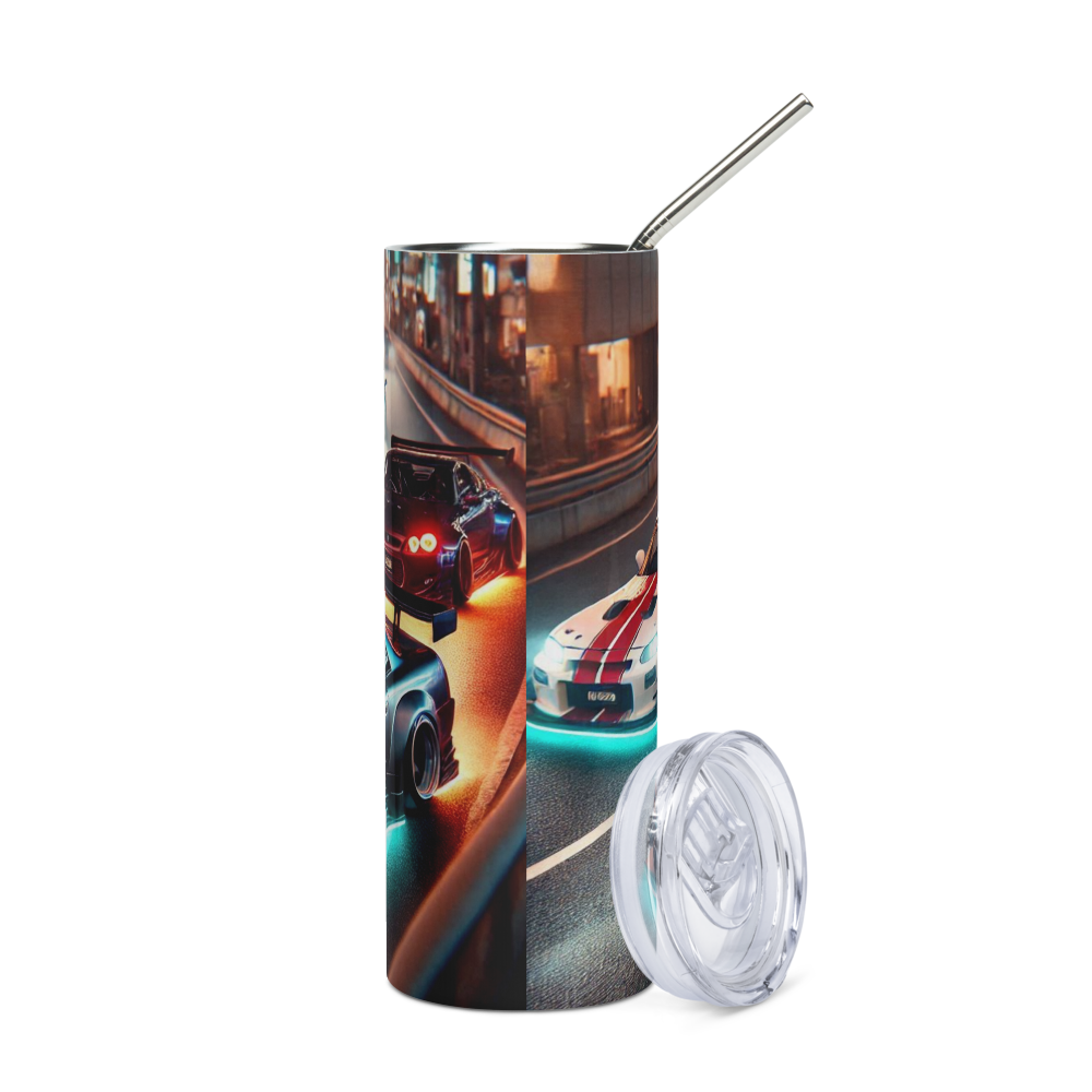 Racing Cars Metal Tumbler image 5