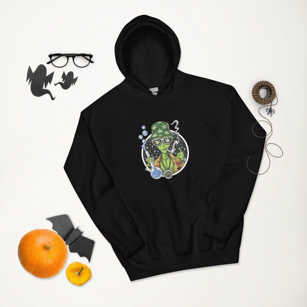 Alien Smoking Hoodie image 0