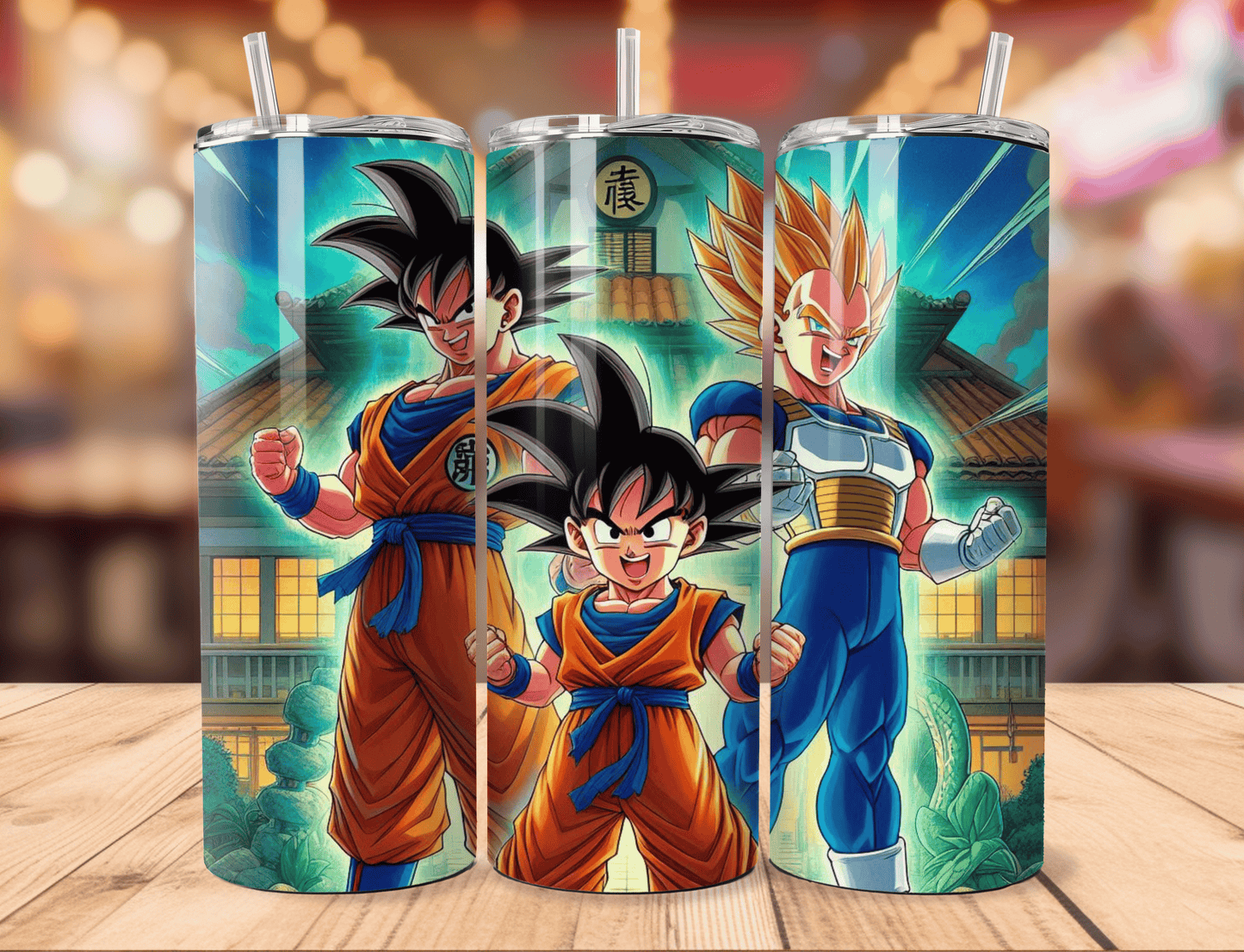 Dragon Ball Inspired Tumbler image 0