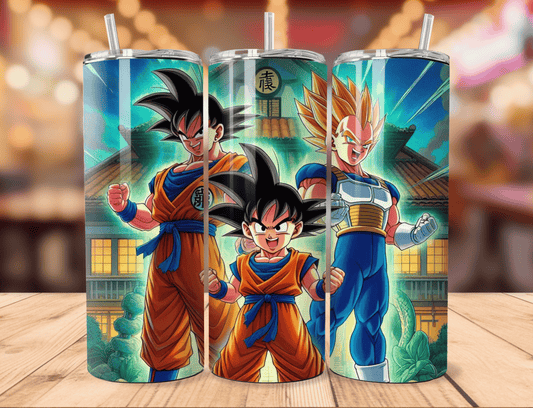 Dragon Ball Inspired Tumbler image 0
