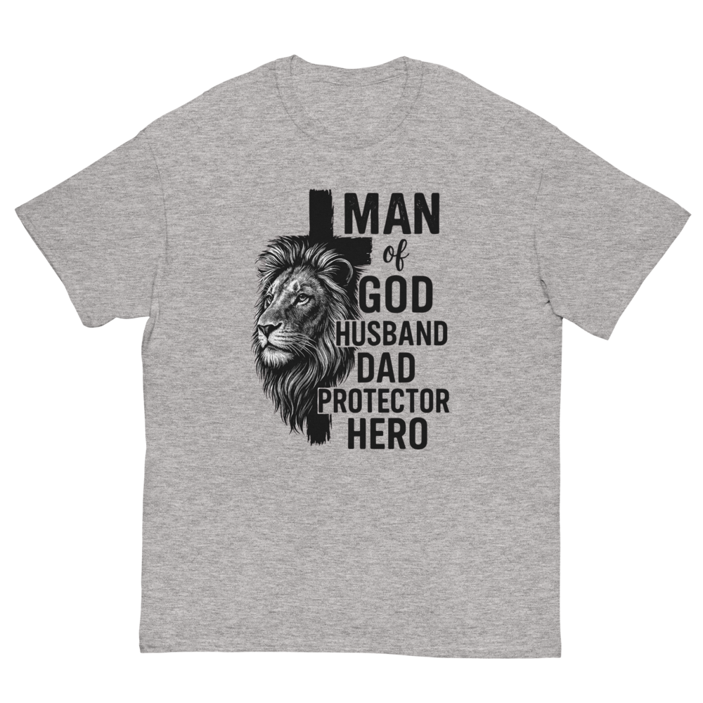 Classic Tee – "Man of God" Design image 3