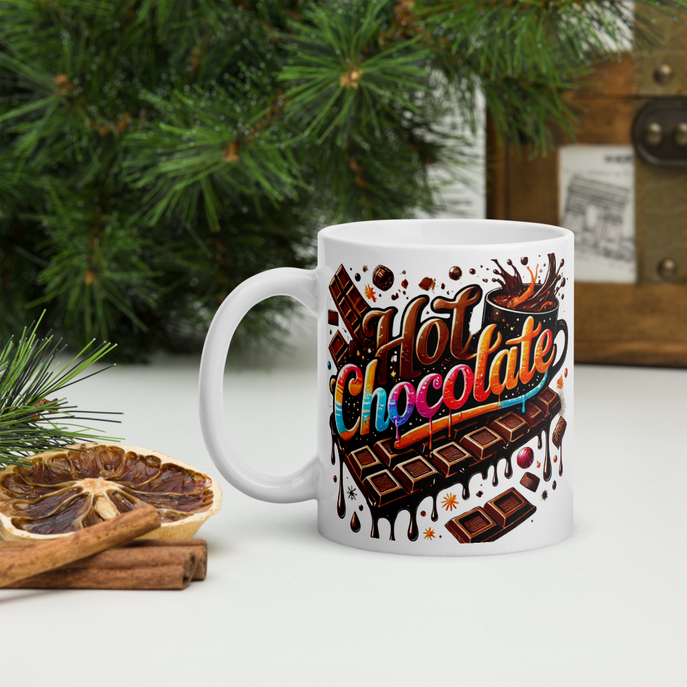 Hot Chocolate Design - White Mug image 9