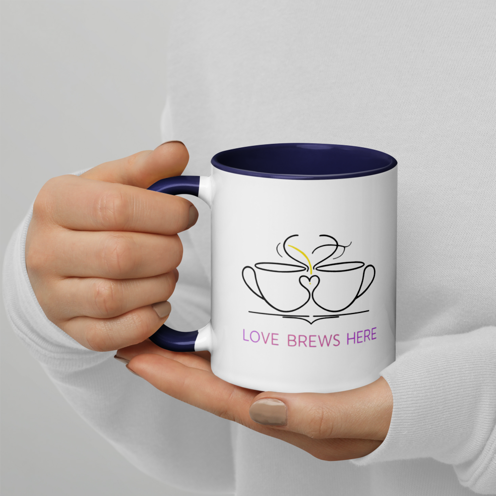 Love Brews Here - Colored Mug image 5