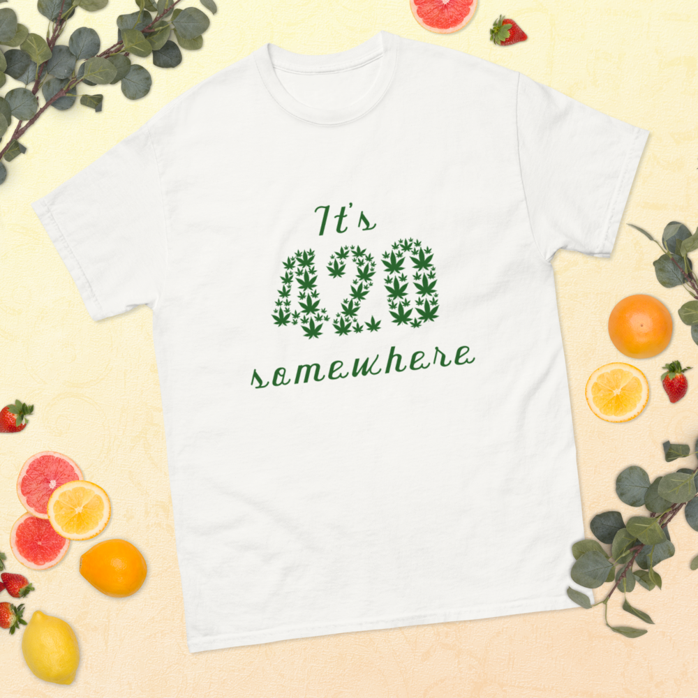 It's 420 Somewhere T-Shirt image 0