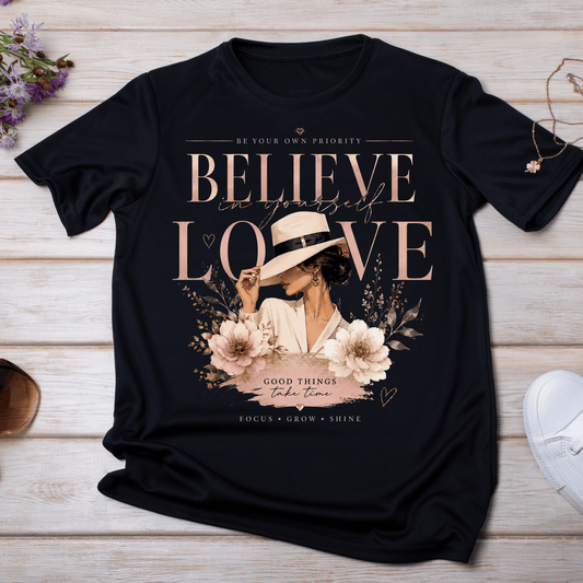 Believe • Love • Shine Inspirational T-Shirt