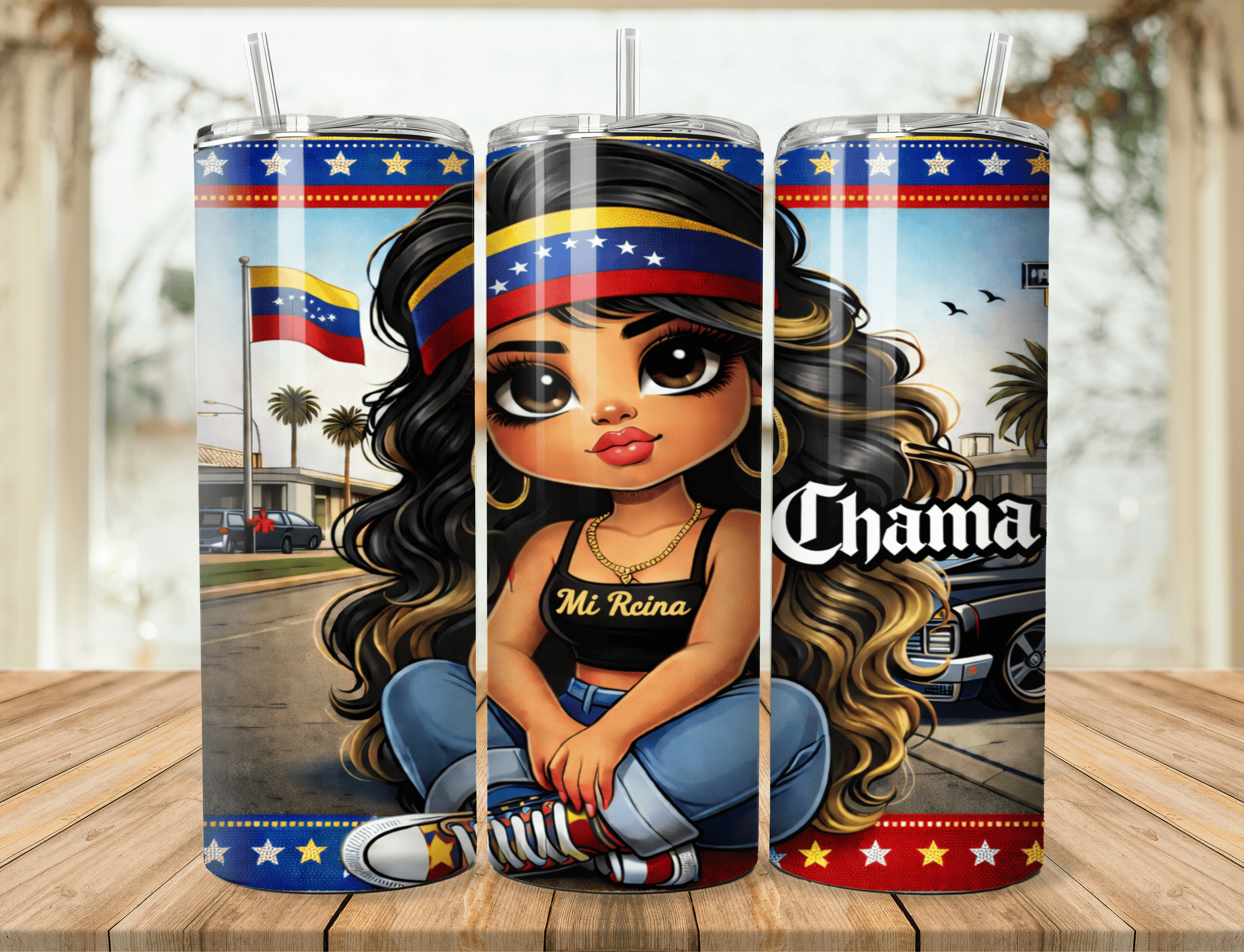 Muñeca Chibi – Edición Latina / Cultura & Actitud 20oz Tumbler