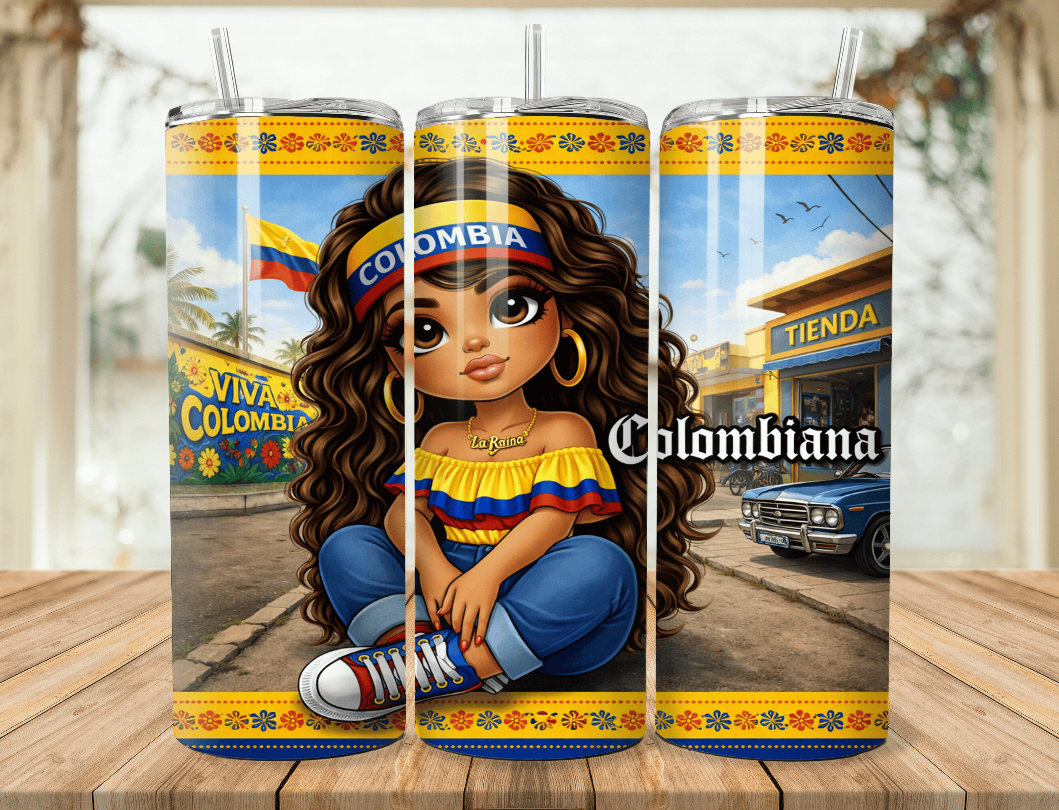 Muñeca Chibi – Edición Latina / Cultura & Actitud 20oz Tumbler