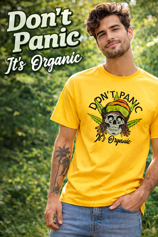 Don’t Panic – It’s Organic Graphic T-Shirt