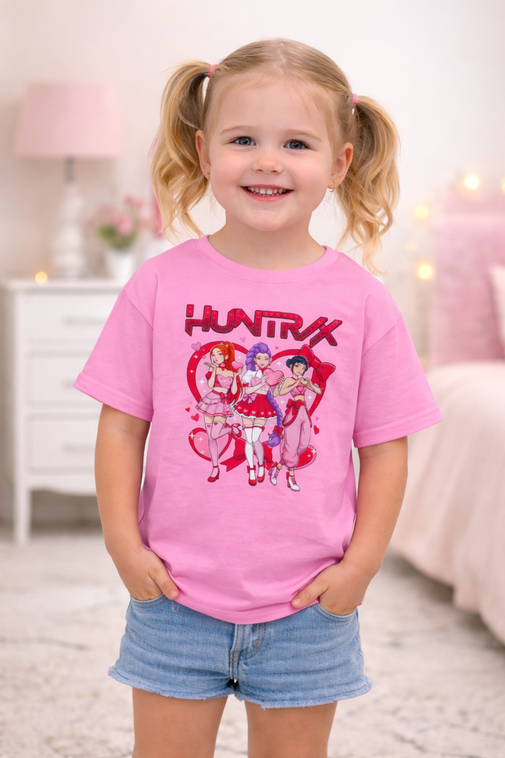 Kids “HUNTRX” Graphic T-Shirt – Fun & Stylish Design