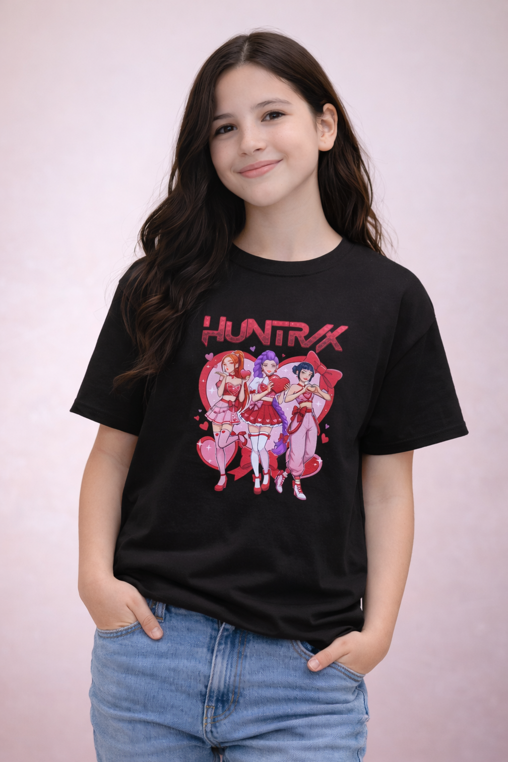Kids “HUNTRX” Graphic T-Shirt – Fun & Stylish Design