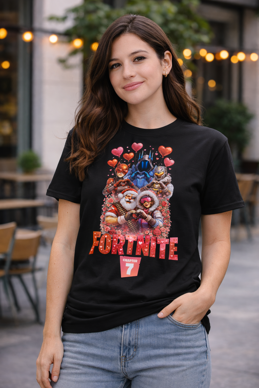 Fortnite Chapter 7 Valentine Graphic T-Shirt