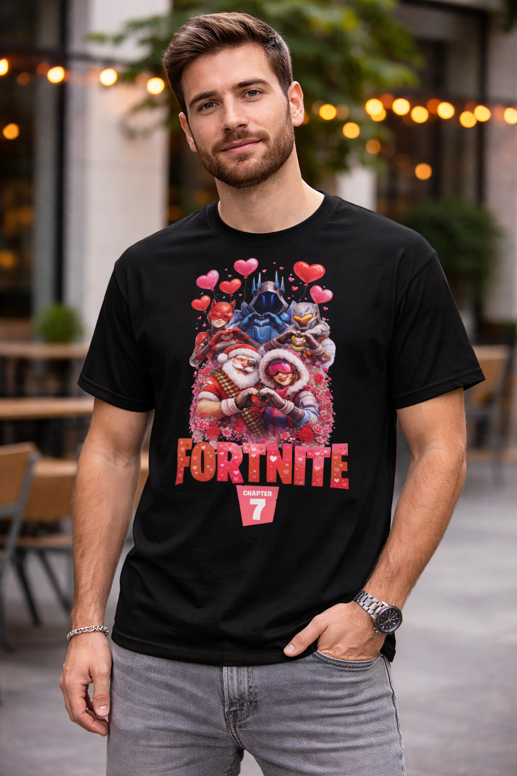 Fortnite Chapter 7 Valentine Graphic T-Shirt
