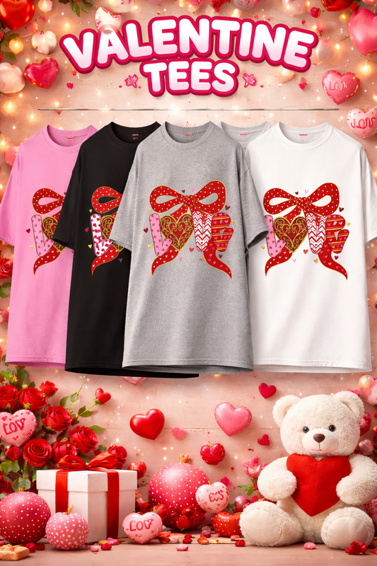 Valentine Love Bow Women’s T-Shirt