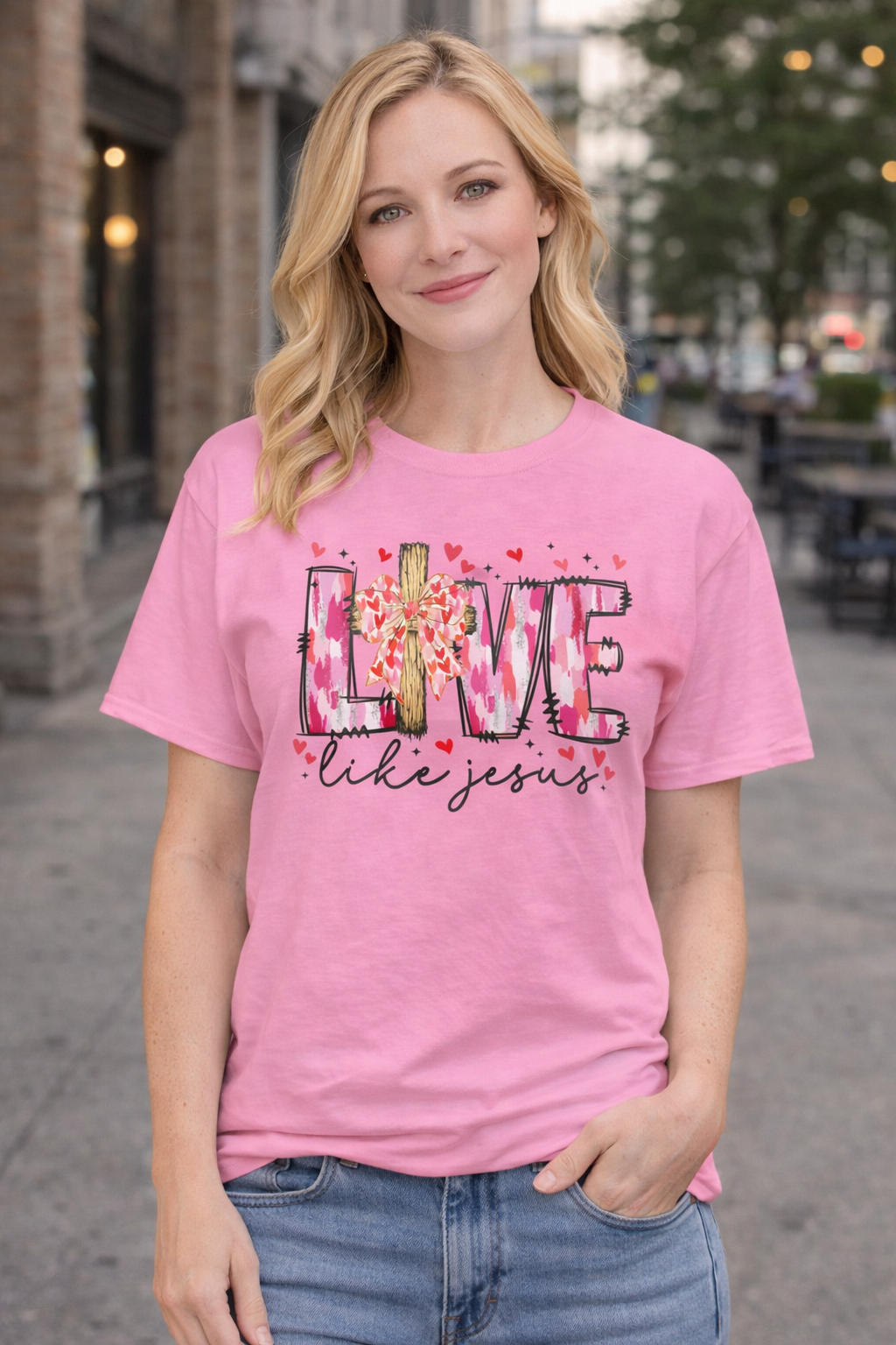Love Like Jesus v.2 Valentine’s Day T-Shirt