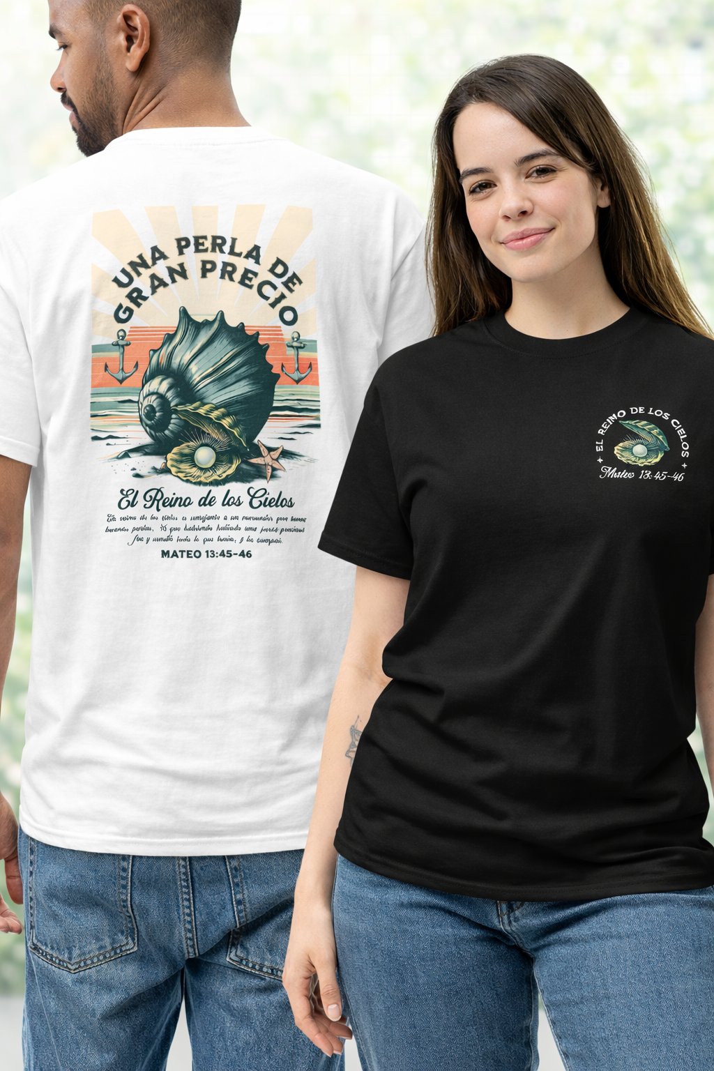Camiseta “Una Perla de Gran Precio” – Mateo 13:45–46