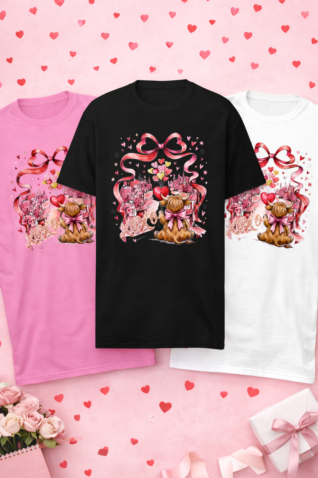 Valentine Calf Love T-Shirt