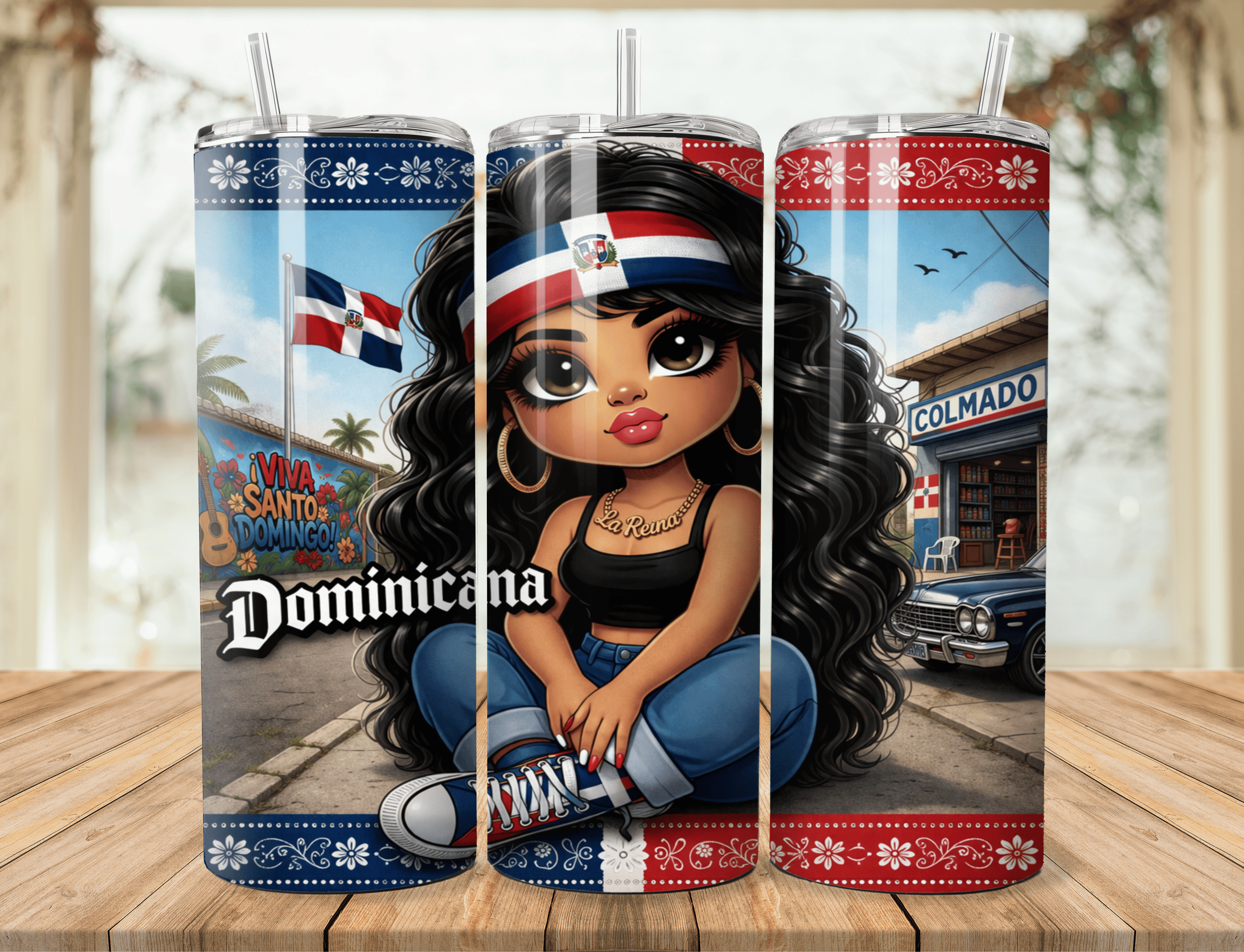 Muñeca Chibi – Edición Latina / Cultura & Actitud 20oz Tumbler