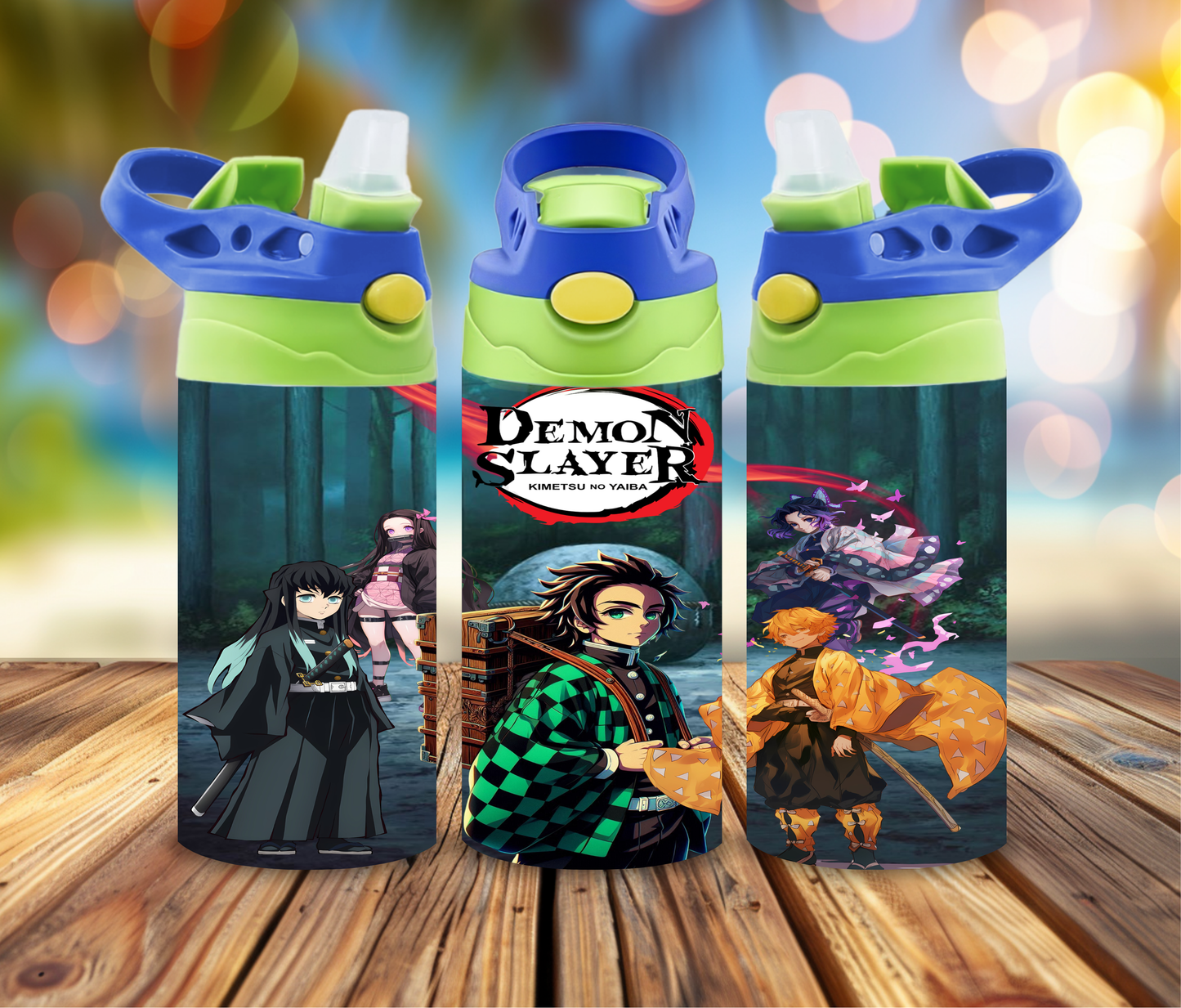 Demon Slayer Inspired Tumbler/Water Bottle