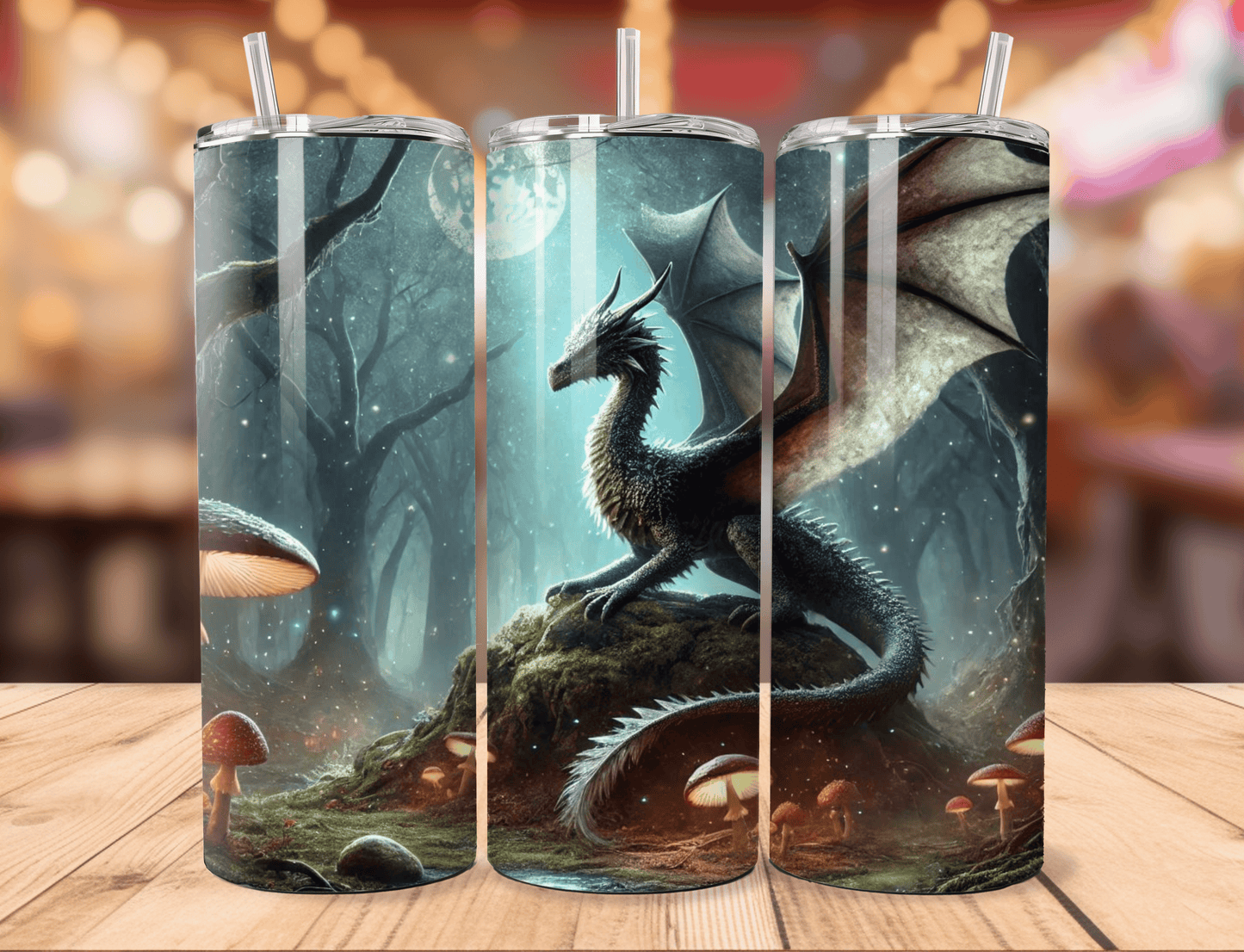 Mystical Dragons Tumbler