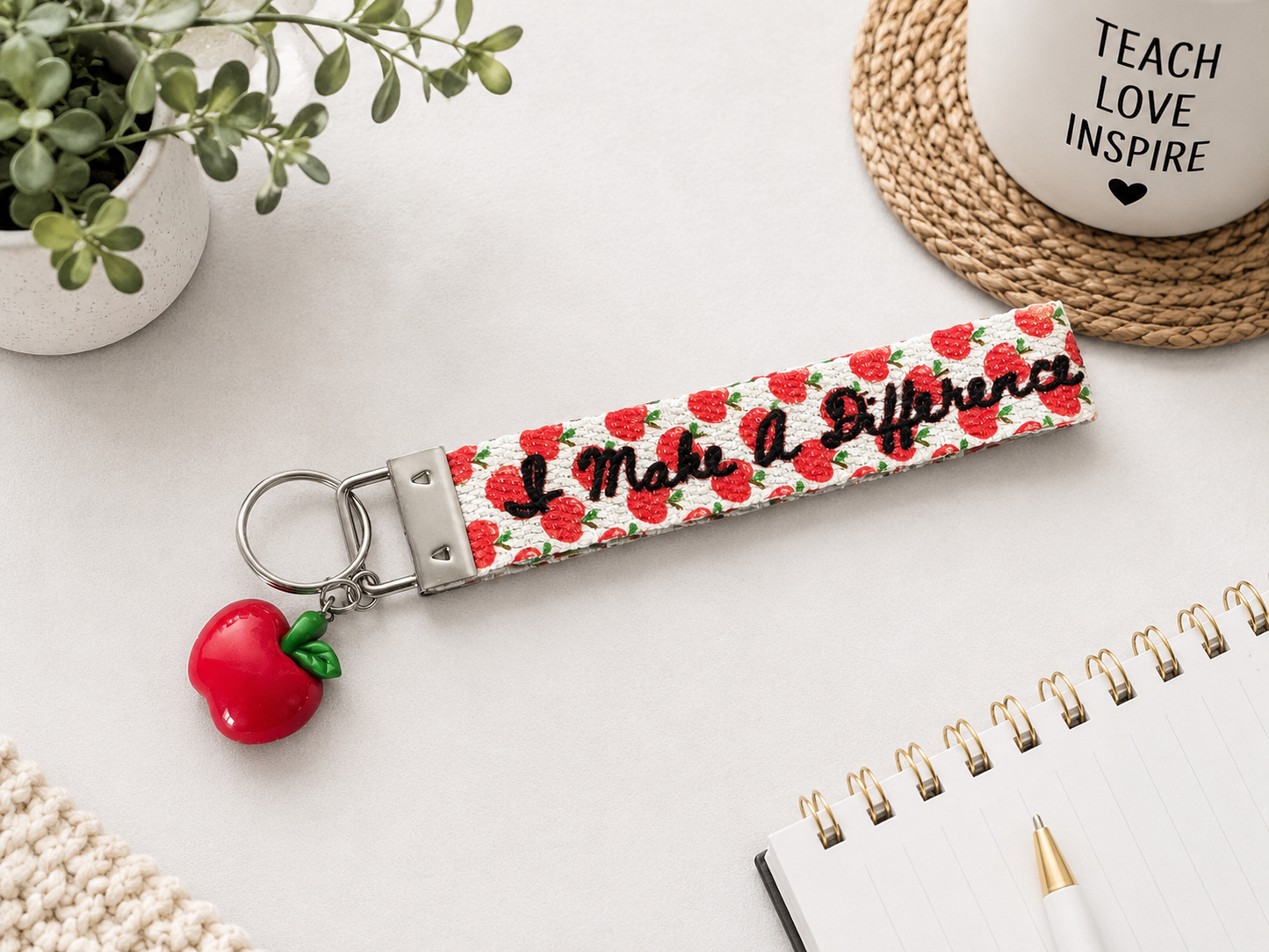 Teacher Wristlet Keychain – The Perfect Gift for Teachers
