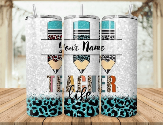 Teacher Stainless Steel Tumbler – Inspirational & Personalized Designs