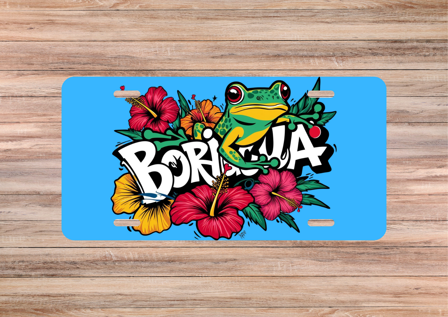 Boricua License Plate image 1