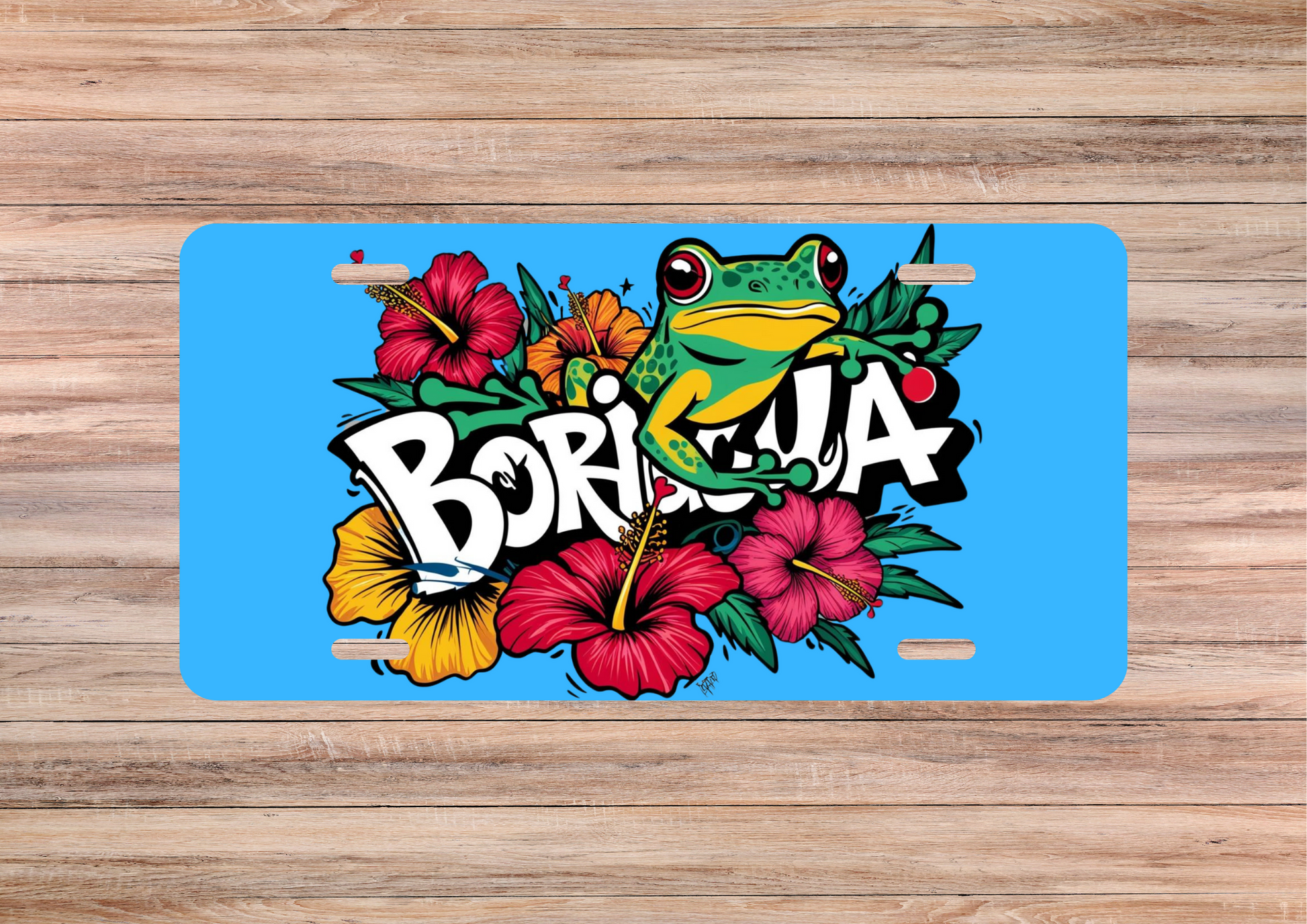 Boricua License Plate image 1