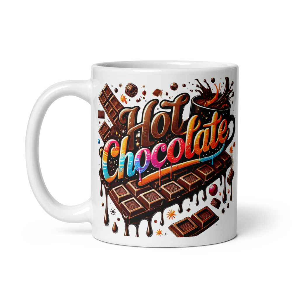Hot Chocolate Design - White Mug image 5