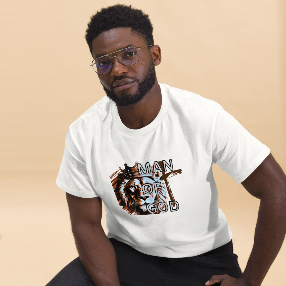 Lion - Man of God T-Shirt image 8