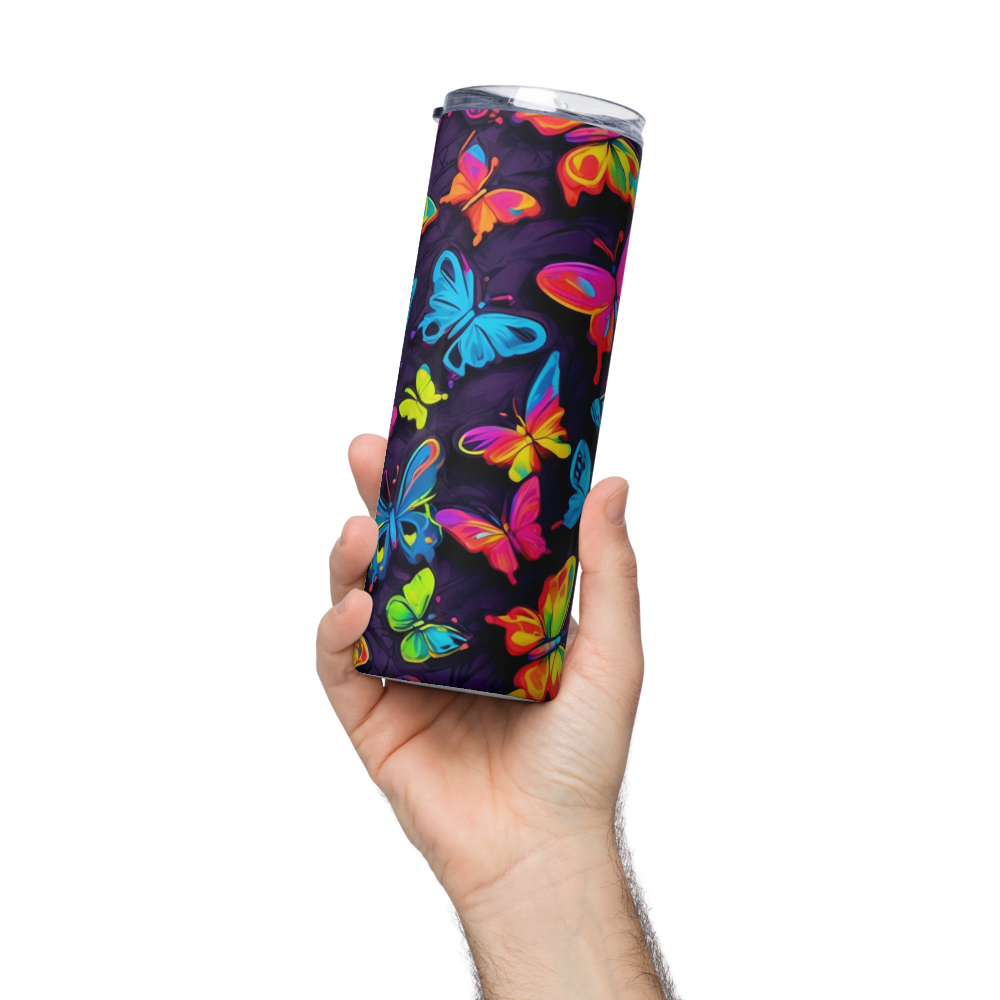 Butterfly Metal Tumbler image 3